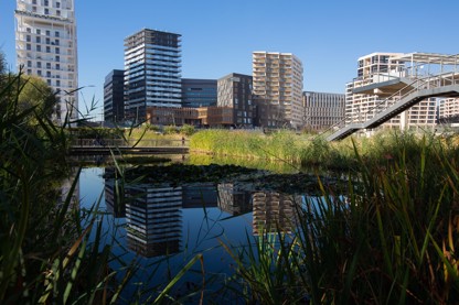 Paris, nouveau quartier des Batignolles