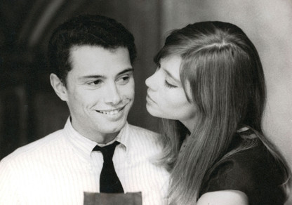 Françoise Hardy and Jean-Marie Périer, 1963