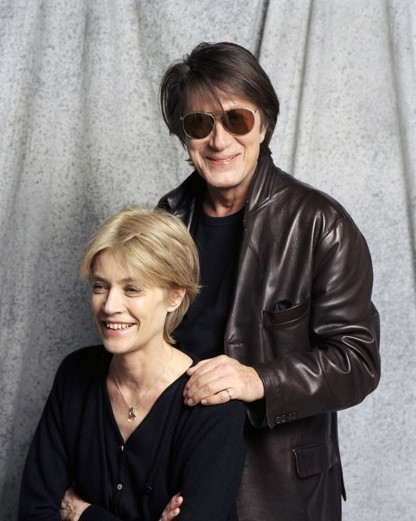 Jacques Dutronc and Françoise Hardy