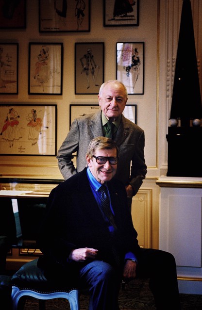 03/00/2004. Legendary fashion designer Yves Saint Laurent opens a museum dedicated to his past work