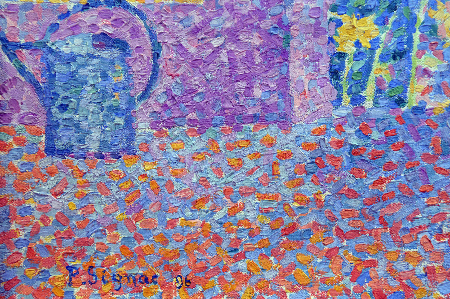 Signac, Gate at St Tropez (detail)