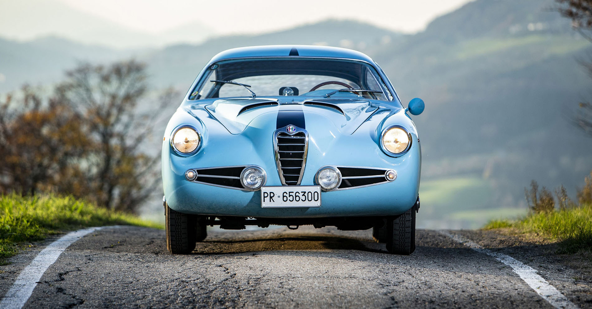 1955 Alfa Romeo 1900 SZ coupe Zagato.