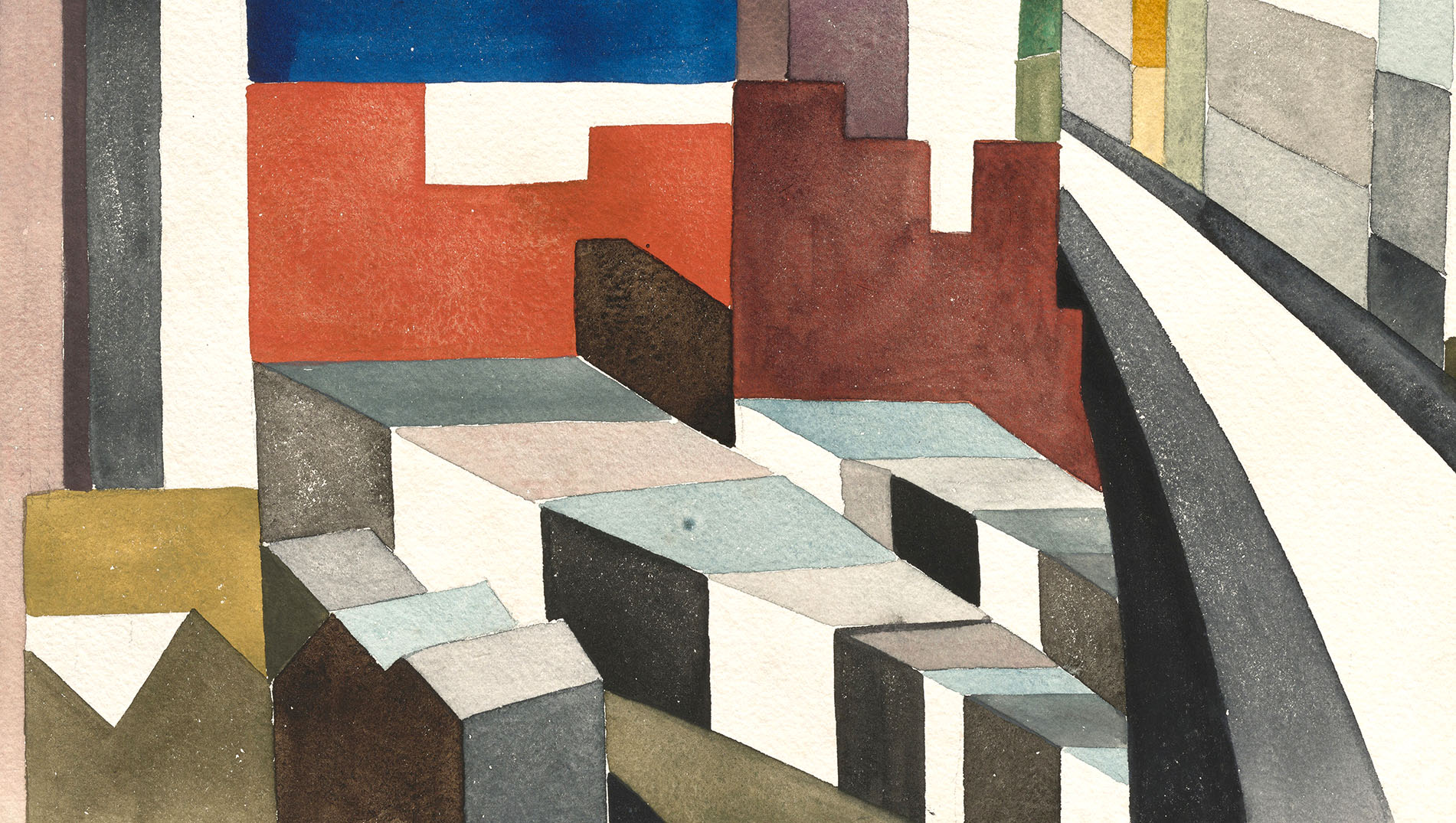 Cimetière de Montmartre, Paris, 1926. Creator: Taeuber-Arp, Sophie (1889-1943).