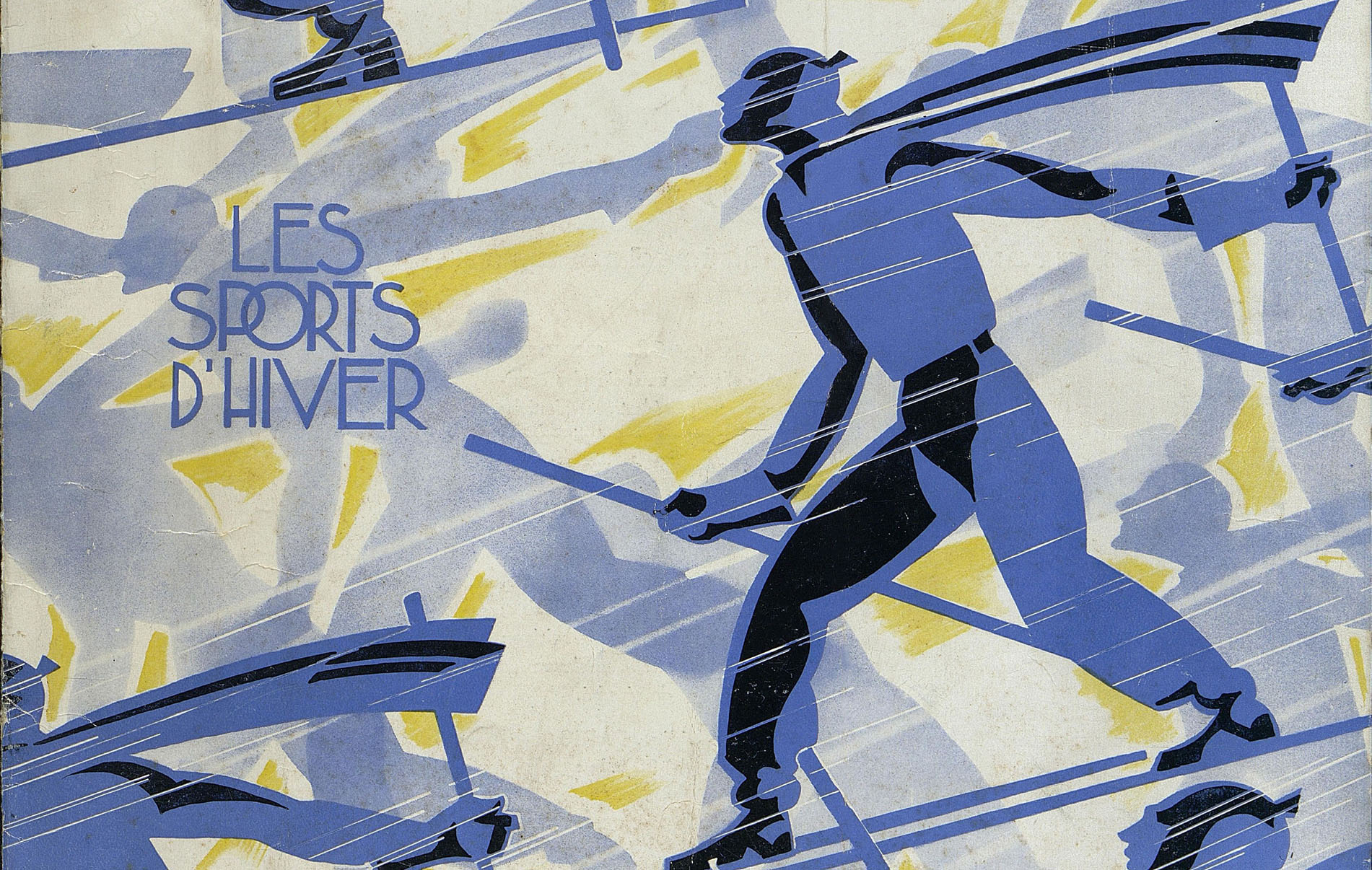 Les sports d'hiver à Saint-Didier Sport, 1935. Creator: Caplen (active 1920s-1930s).