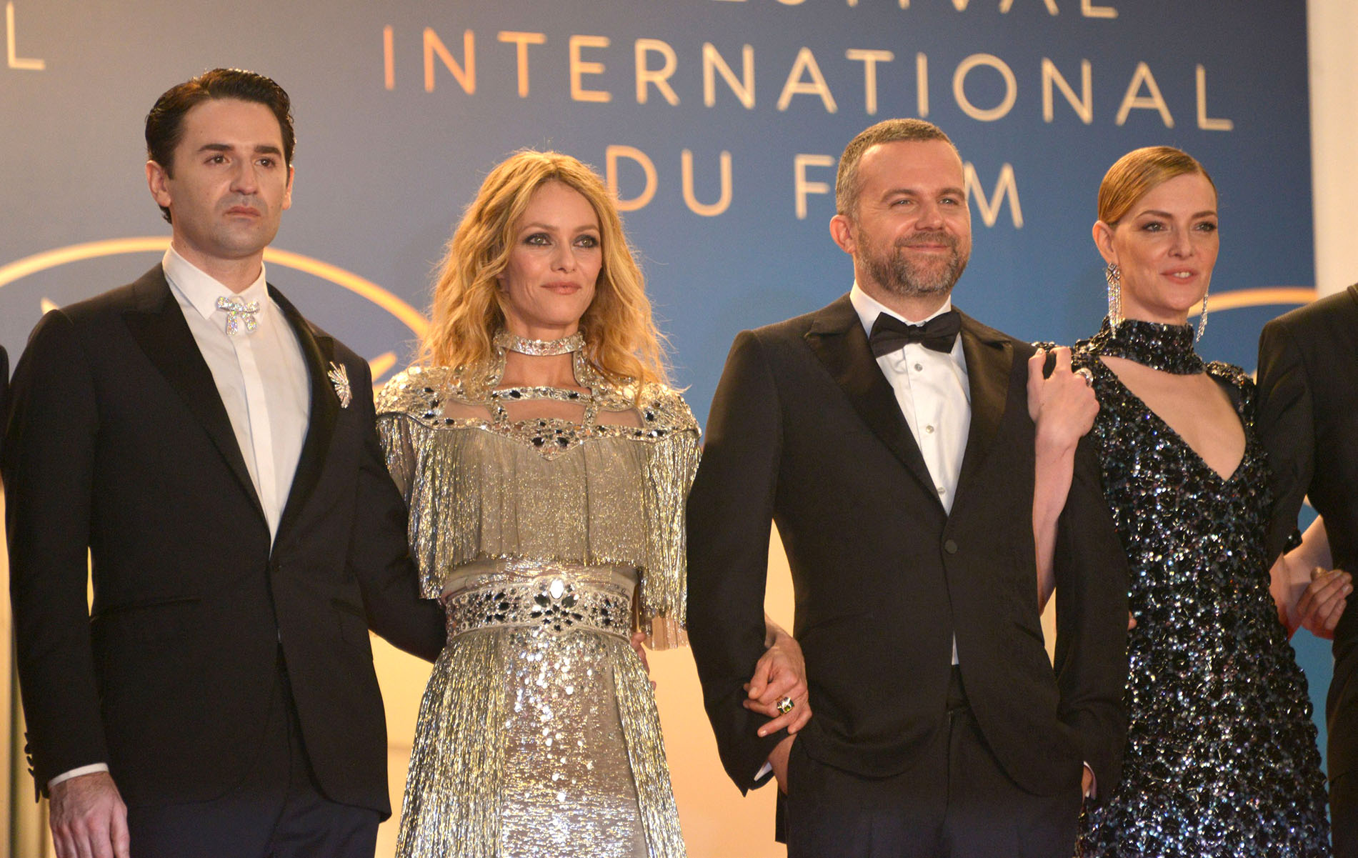 Equipe du film "Un couteau dans le coeur", Festival de Cannes 2018