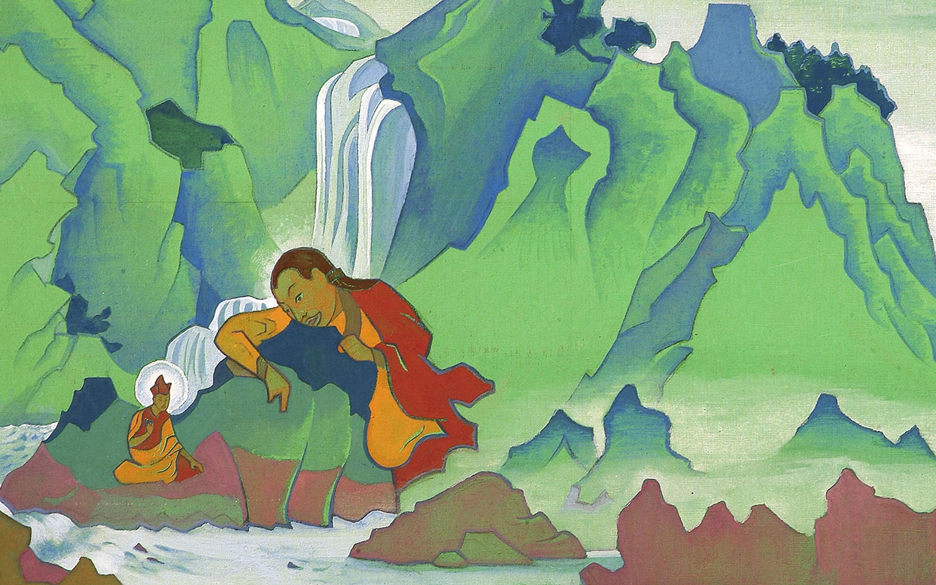 'Padma Sambhava', 1924.  Artist: Nicholas Roerich