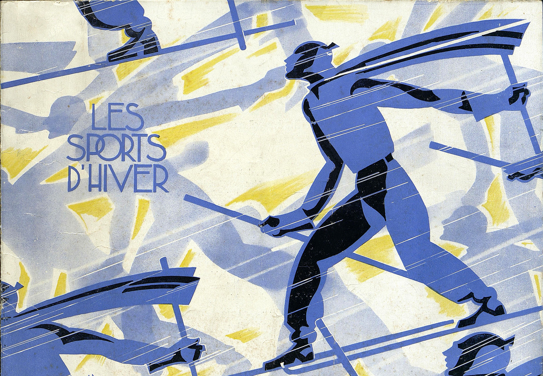 Les sports d'hiver à Saint-Didier Sport, 1935. Creator: Caplen (active 1920s-1930s).