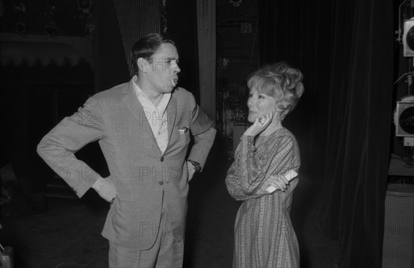 Jacques Brel and Petula Clark, 1964