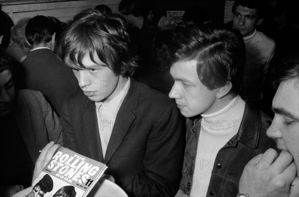 Mick Jagger et Jean-Claude Berthon, 1965