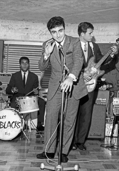 Groupe de rock au Golf-Drouot, 1964