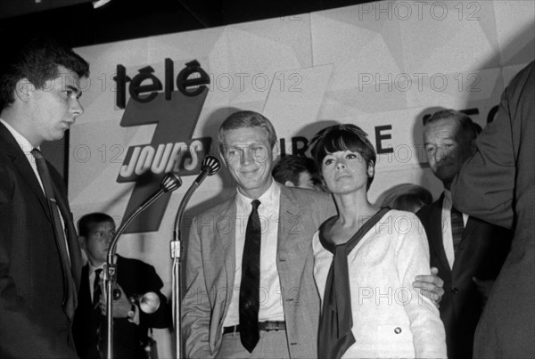 Steve McQueen and Neile Adams, 1963