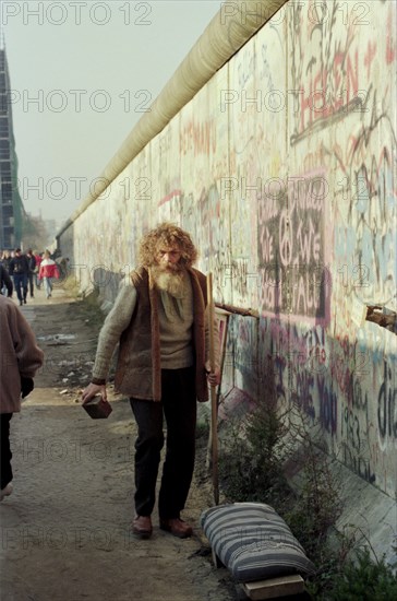 Berlin après la chute du Mur, en novembre 1989