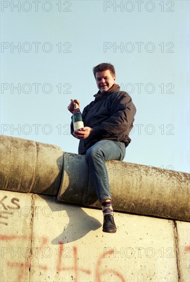 Berlin après la chute du Mur, en novembre 1989