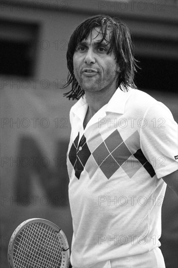 Ilie Nastase at the 1982 French Open