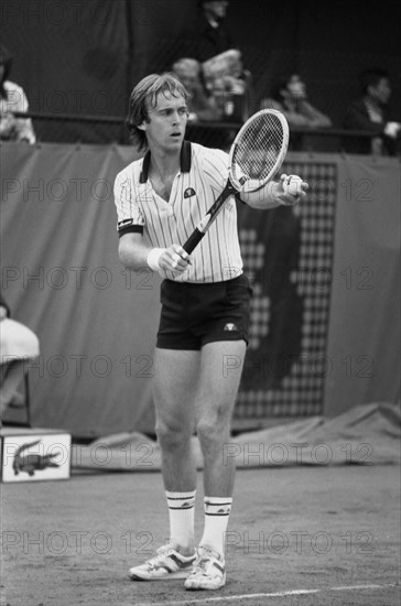 John Lloyd at the French Open