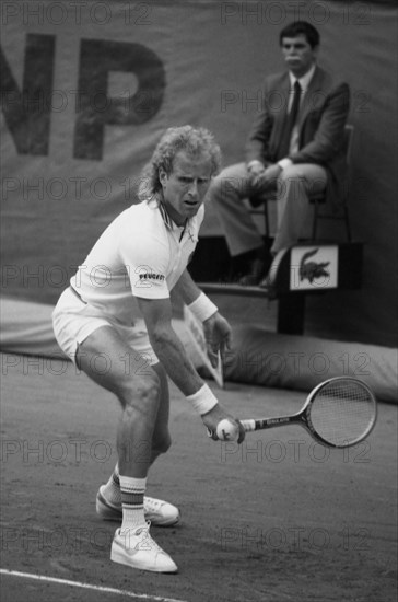 Vitas Gerulaitis at the 1982 French Open