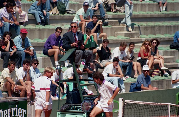 Jimmy Arias at the 1990 French Open