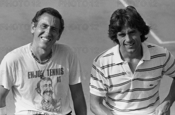 André Crudo et Gérard Holtz, 1982