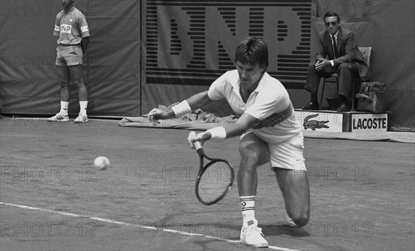 Jimmy Connors at the 1989 French Open