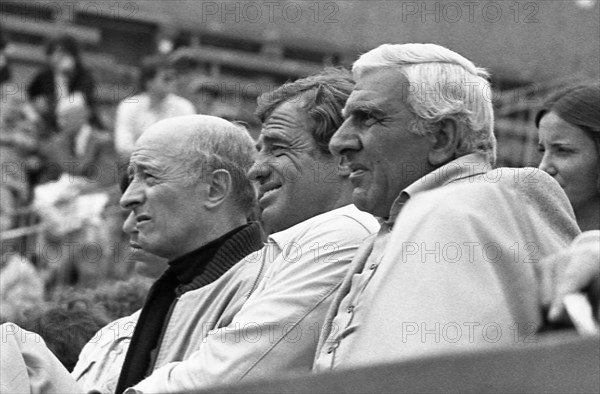 Michel Audiard, Jean-Paul Belmondo and Charles Gérard, 1979