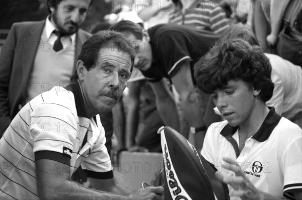 Nick Bollettieri et Jimmy Arias