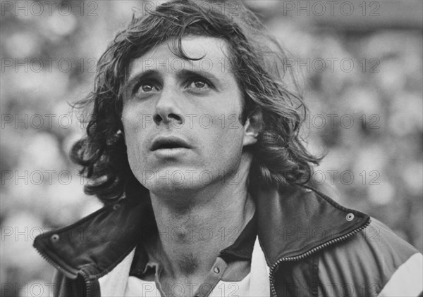 Portrait de Guillermo Vilas en 1978