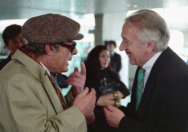 Marcello Mastroianni et Jean-Pierre Cassel, 1994