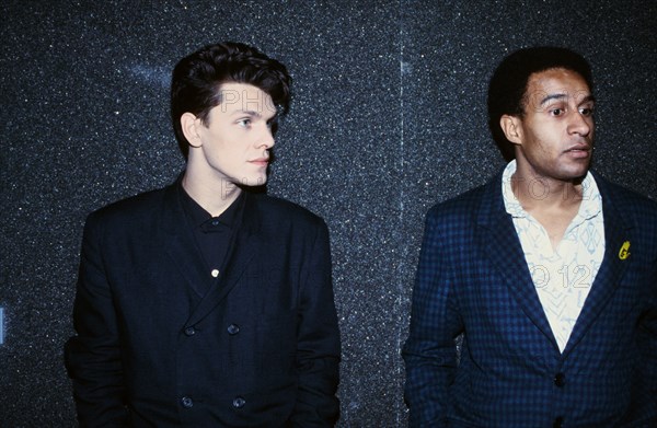 Marc Lavoine and Harlem Désir