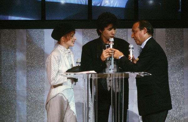 Mylène Farmer et Jean-Luc Lahaye