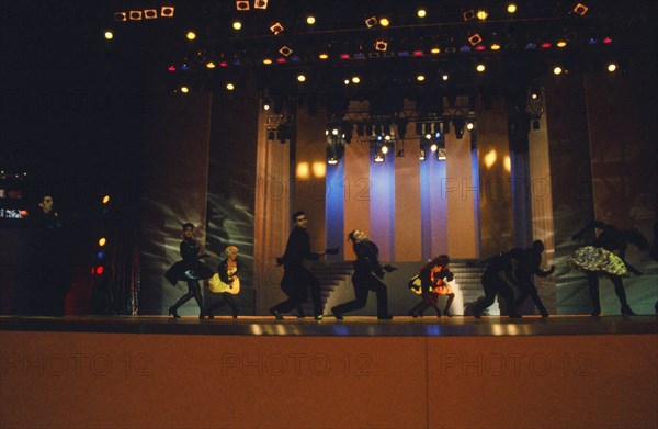 Les danseurs des ballets de Rheda