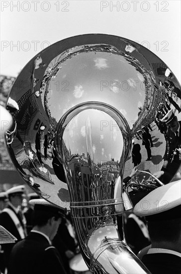 Orchestre accompagnant la remise des prix du tournoi de Roland Garros 1987