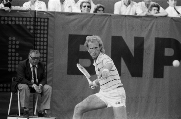 Vitas Gerulaitis at the 1982 French Open