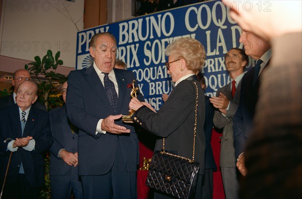 Anthony Quinn et Paulette Coquatrix