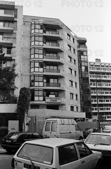 Construction d'un immeuble à Paris