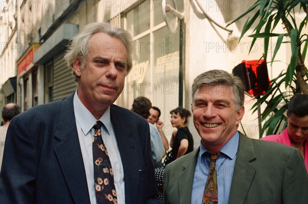 Jean-Luc Bideau and Jean-Claude Bouillon