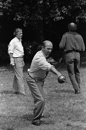 Pierre Arditi et Gérard Jugnot, 1991