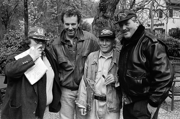 Josée Dayan, Samuel Fuller, Victor Lanoux