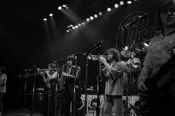 Le groupe Chicago, 1977