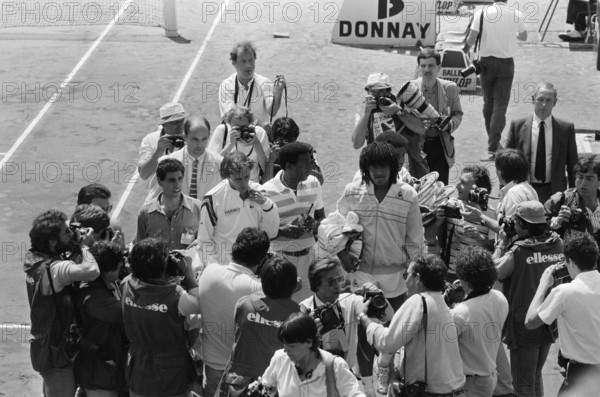 Christophe Roger-Vasselin et Yannick Noah, Roland Garros 1983