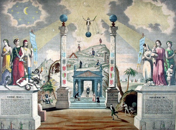 Maison Orcel, Prayers and Masonic codes