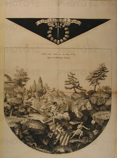 Original apron design of 1st Order of the French Rite