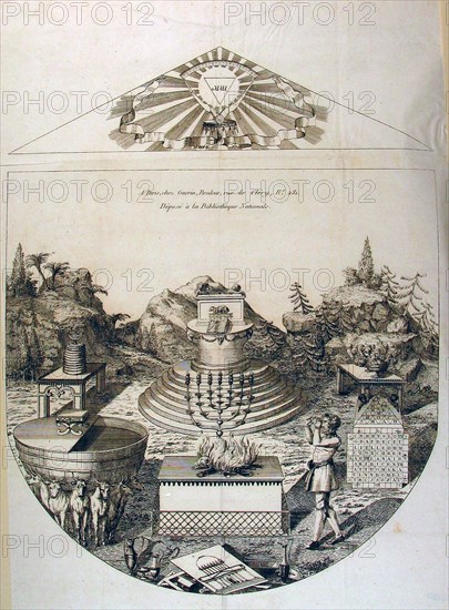 Original apron design of 2nd Order, Maison Guérin