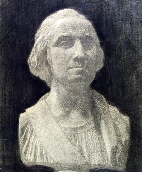 Jacques Bonneaud, Buste de Georges Washington