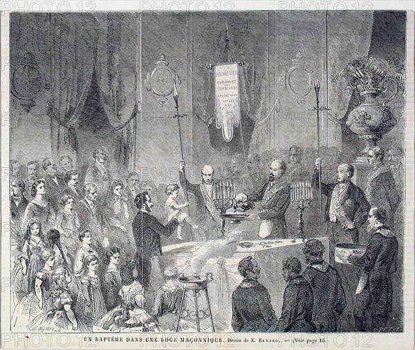 Masonic Baptism at La Persévérante Amitié Lodge in Paris