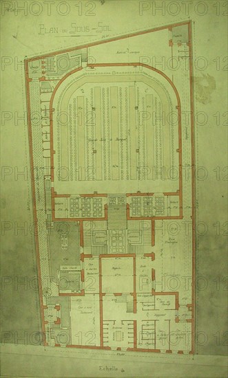 Plans du Grand Orient de France, sous-sol