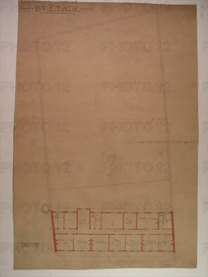 Plans du Grand Orient de France, 6e étage