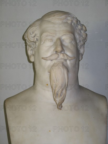 Marble bust of Lucien Murat.