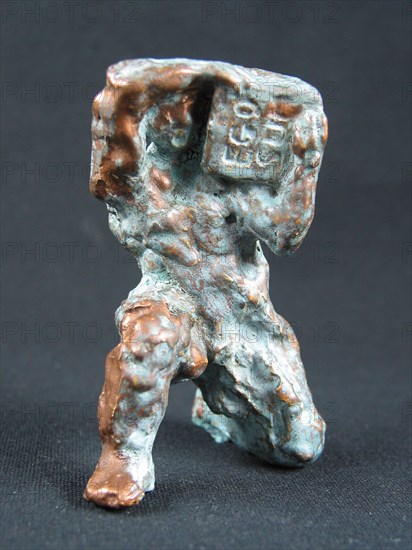 Terracotta statuette made by J.-P. Jullian Desayes.