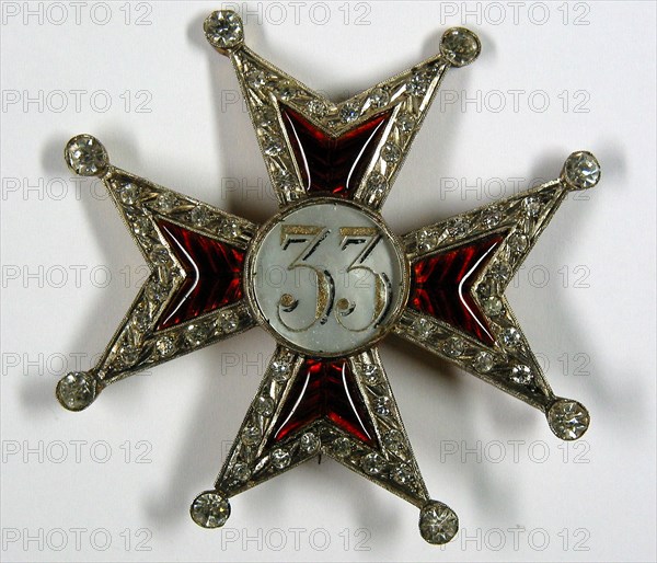 Croix pattée de 33e