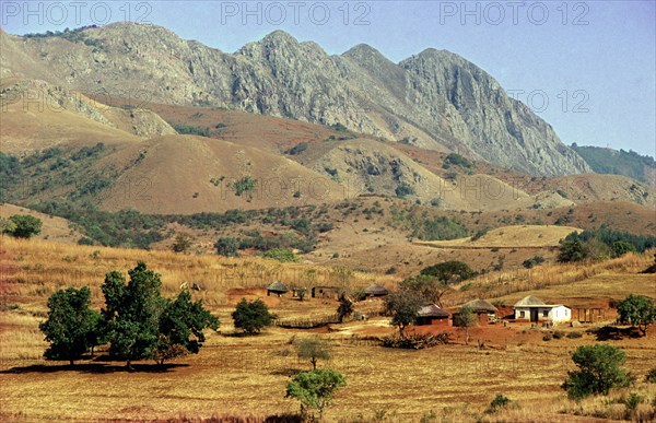 Les montagnes Gobolondo au Swaziland